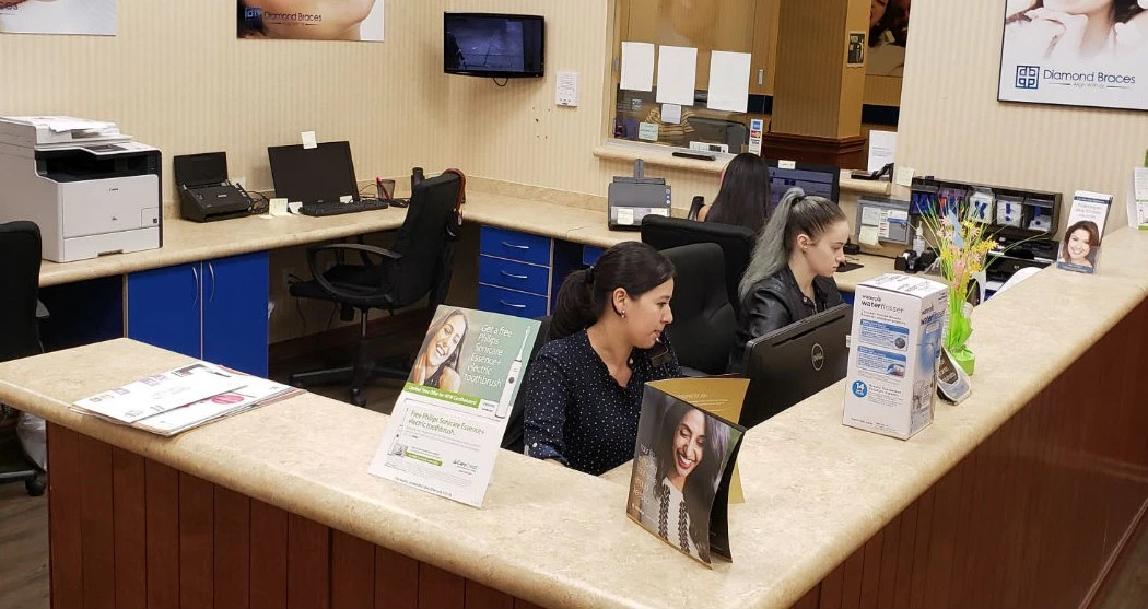 Front Desk Staff Help with Braces Cost