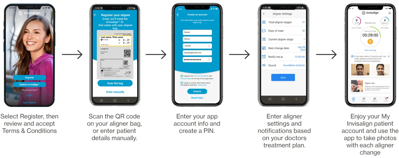 Getting Started with My Invisalign App