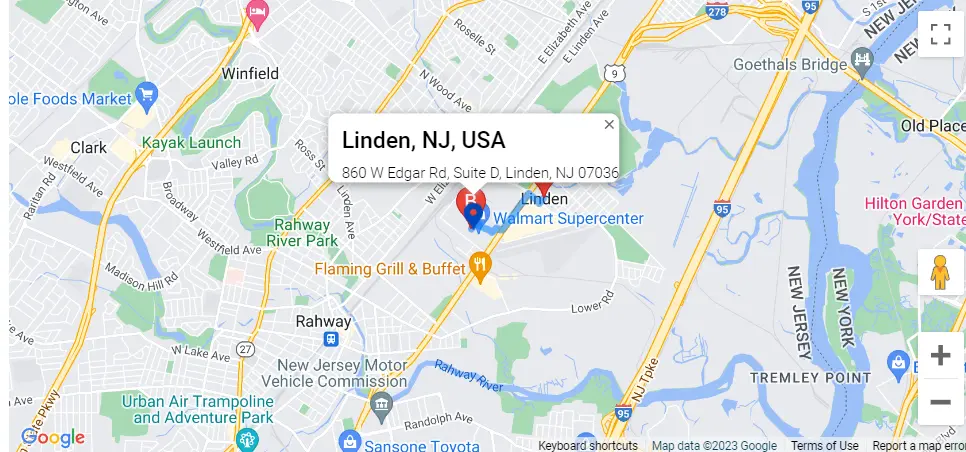 diamond braces 860 w wdgar rd suite d linden nj google map