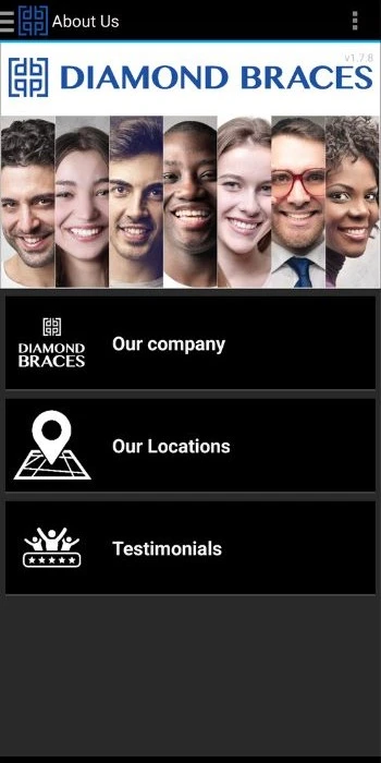 Diamond Braces App Orthodontic Office Locator