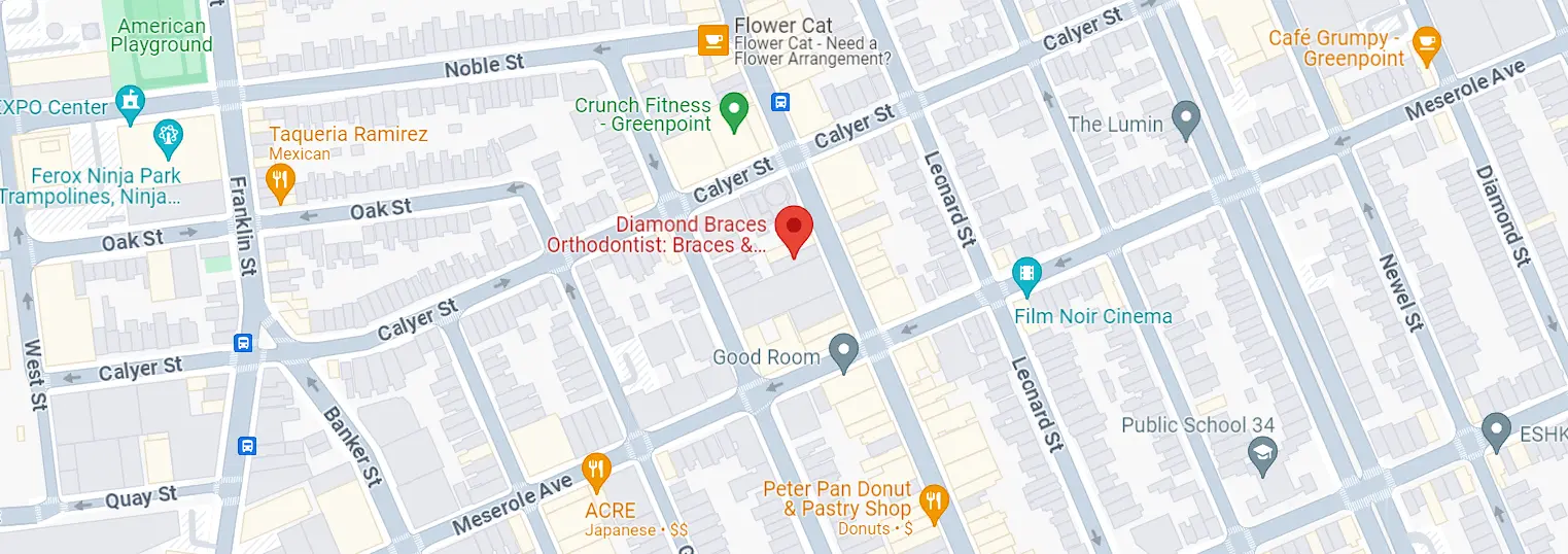 diamond braces manhattan ave greenpoint brooklyn ny google map