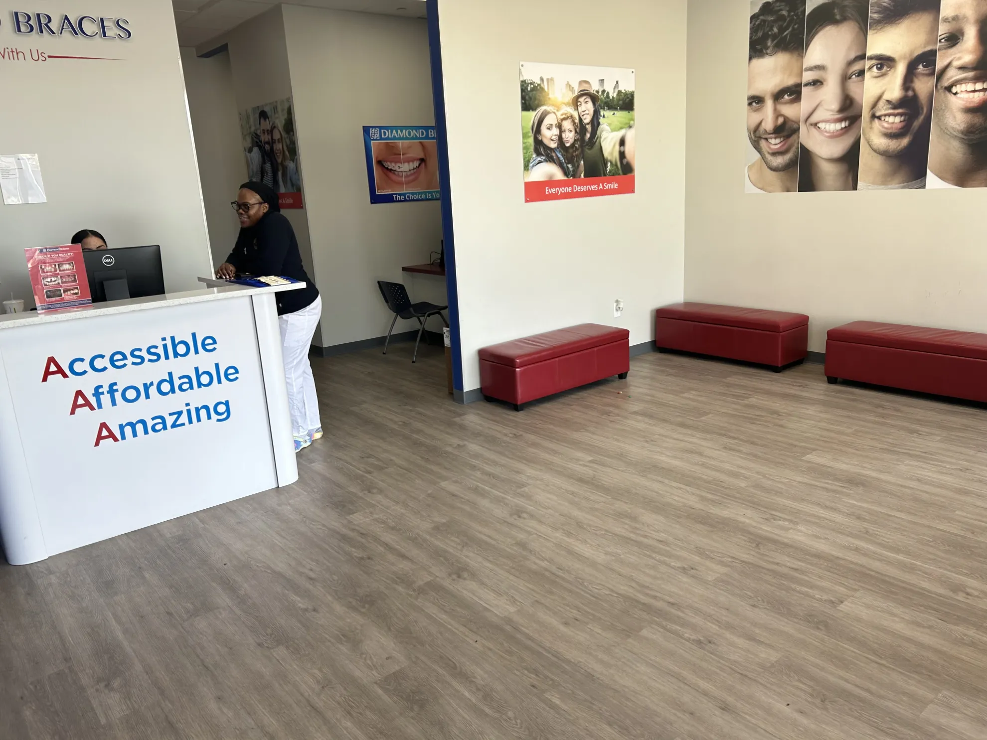 Experience Our Comfy Waiting Area