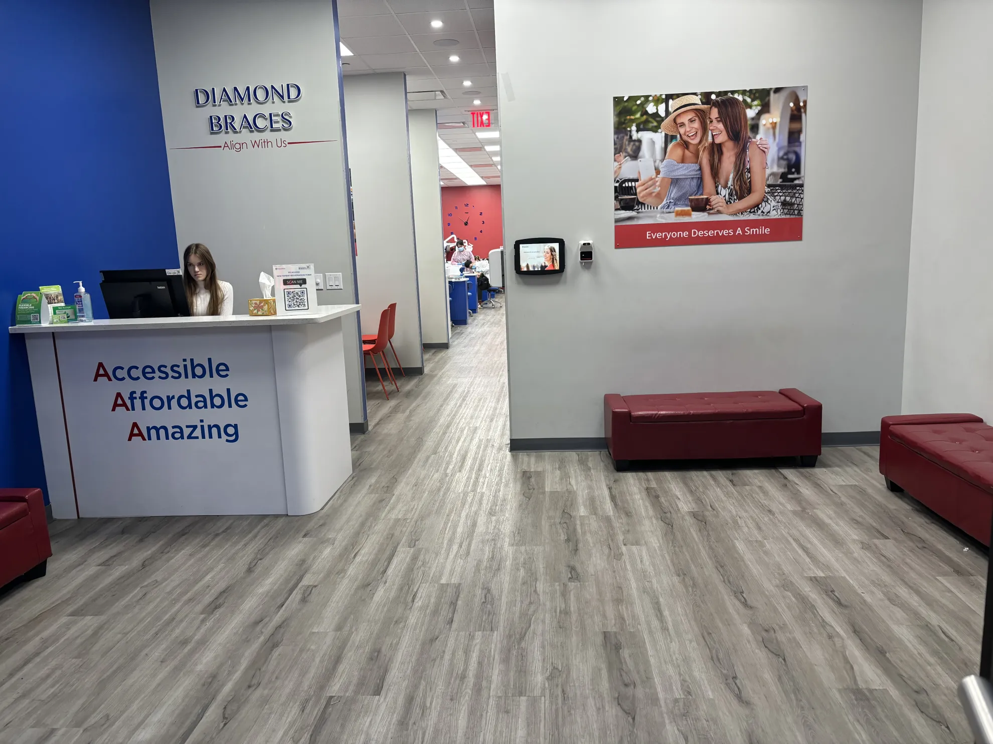 Experience Our Comfy Waiting Area