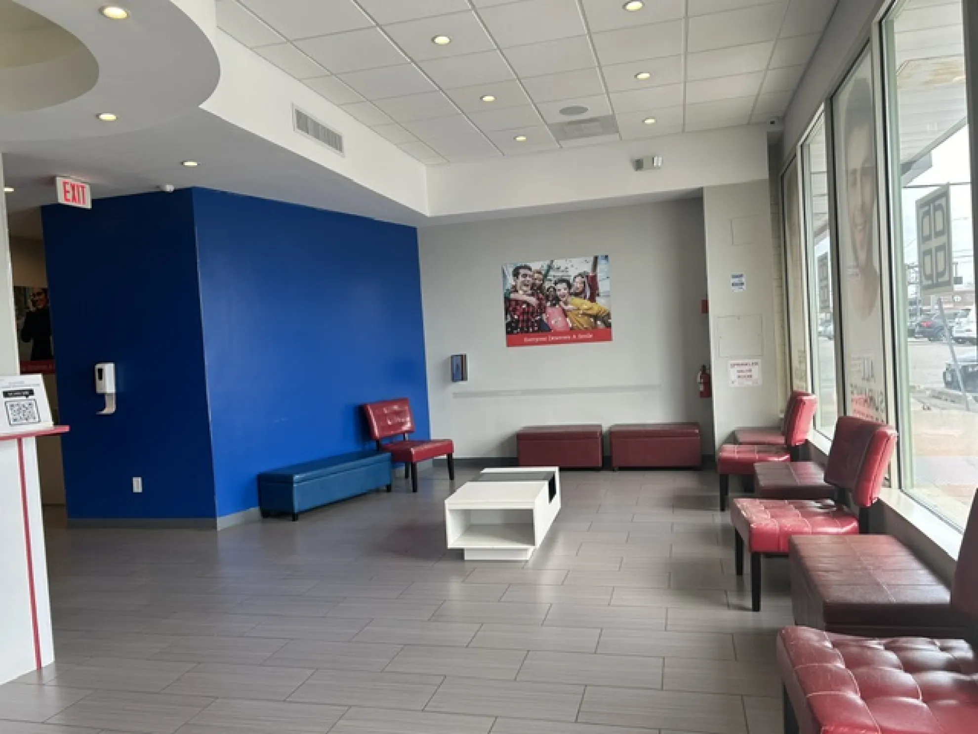 Experience Our Comfy Waiting Area 