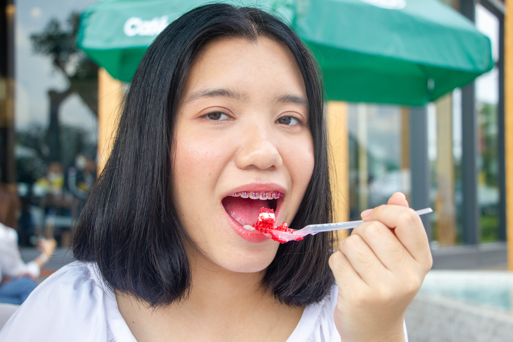 bocadillos para comer con brackets